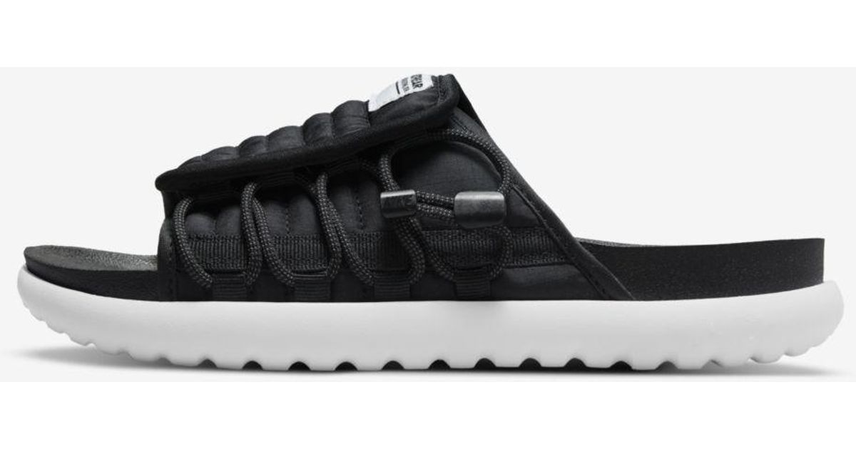 nike asuna slide smoke grey