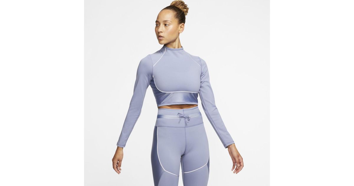 Nike City Ready Training Top in Blue | Lyst