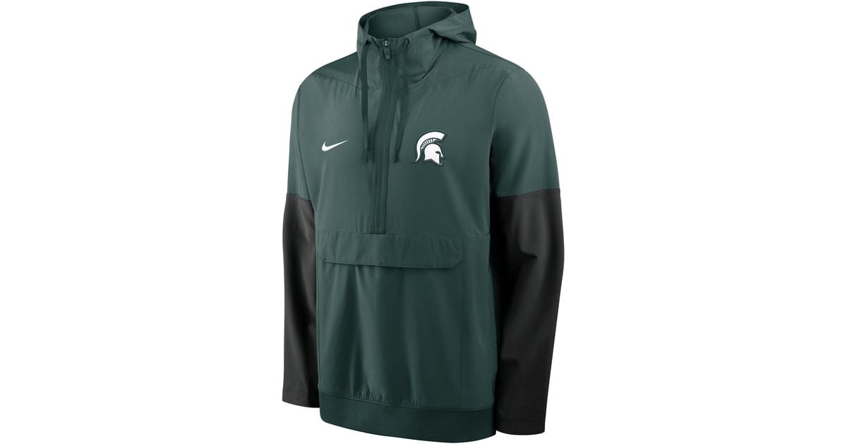 michigan state nike windbreaker