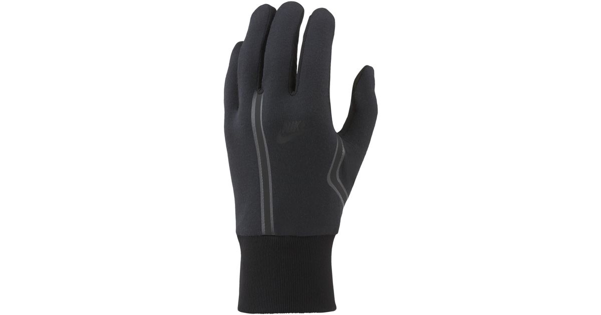 Nike Tech Fleece Gloves in Black for Men | Lyst