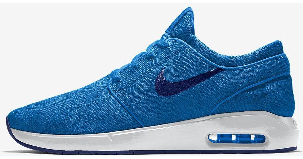 Nike Sb Air Max Janoski 2 By You Custom Skate Shoe in Blue for Men | Lyst