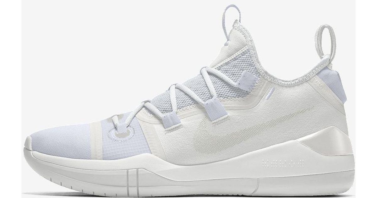 Nike Kobe A.d. By You Custom Basketball Shoe in White for Men - Lyst