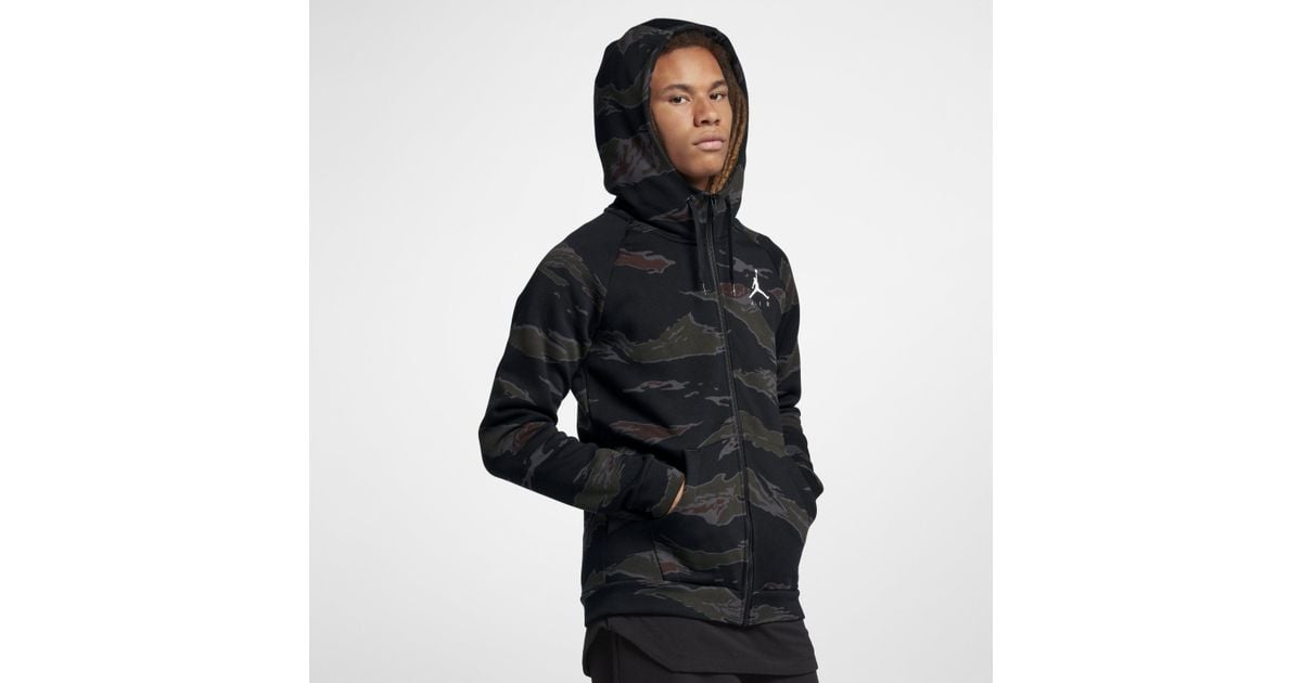 Nike jordan cheap camo hoodie