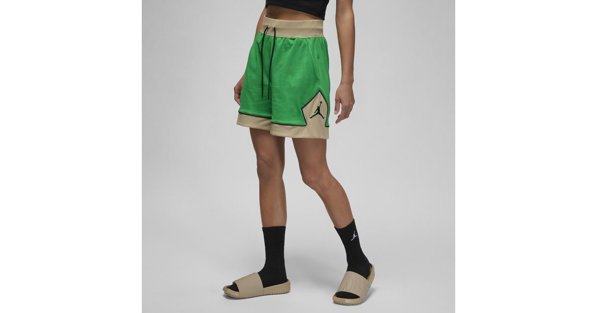 Nike Jordan Diamond Shorts In Green, Lyst UK