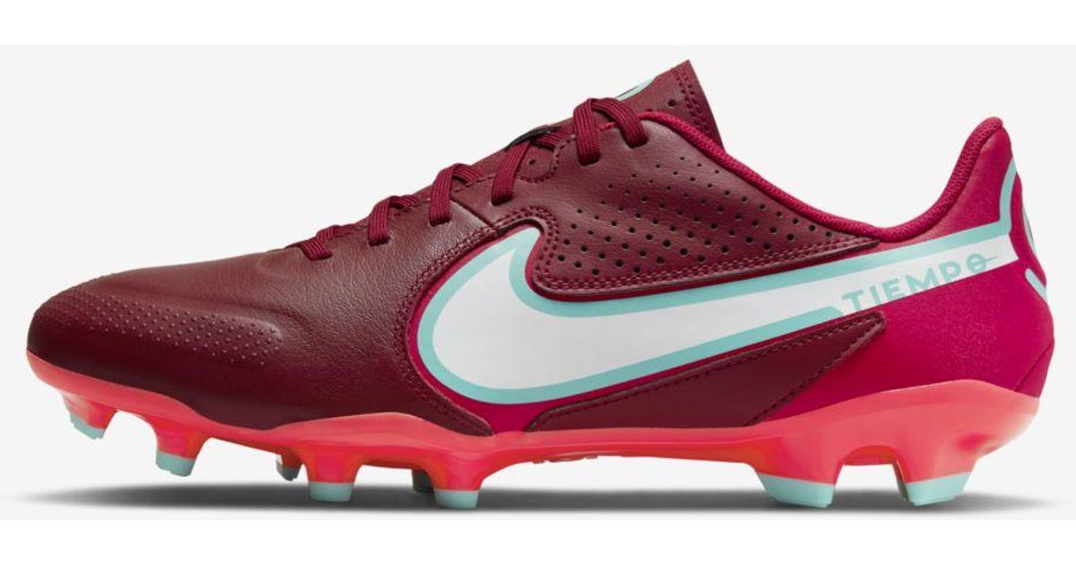 Nike Leather Tiempo Legend 9 Academy Mg Multiground Soccer Cleats in