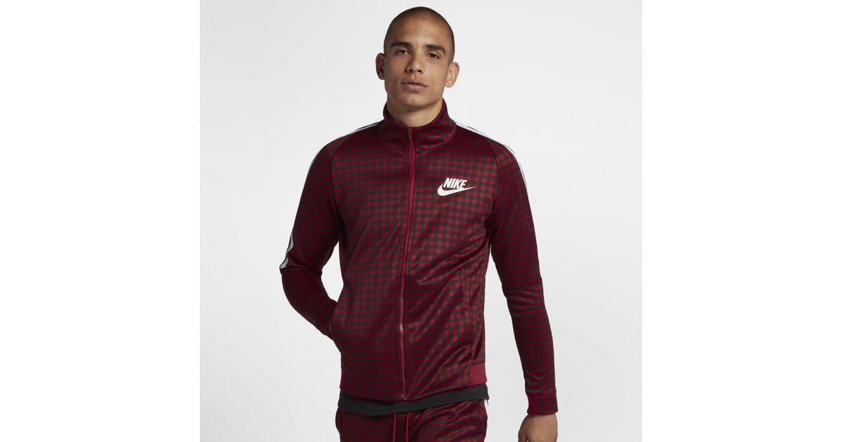 nike sportswear graphic track jacket