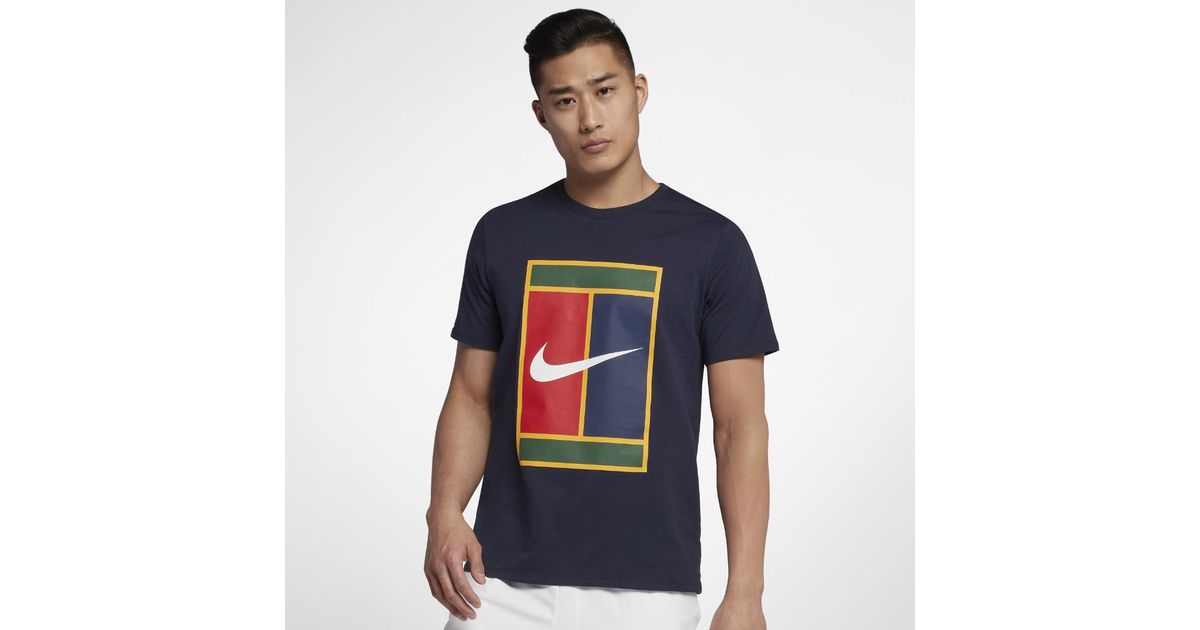 nike court heritage t shirt