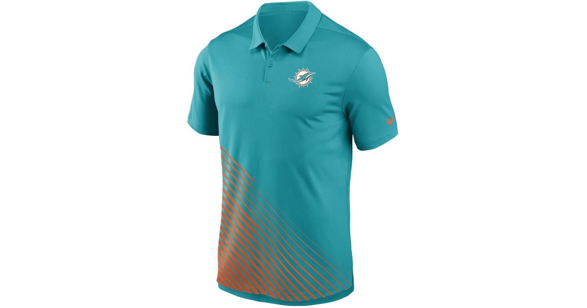 Nike Miami Dolphins dri fit polo shirt