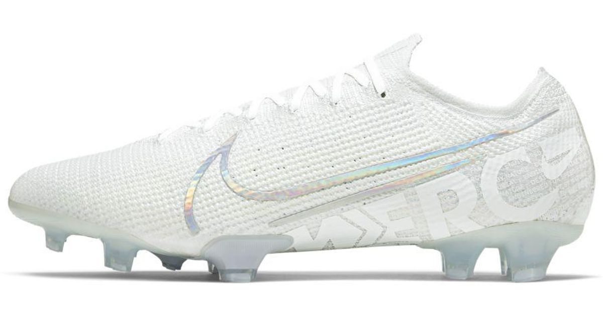 all white mercurial vapor 13