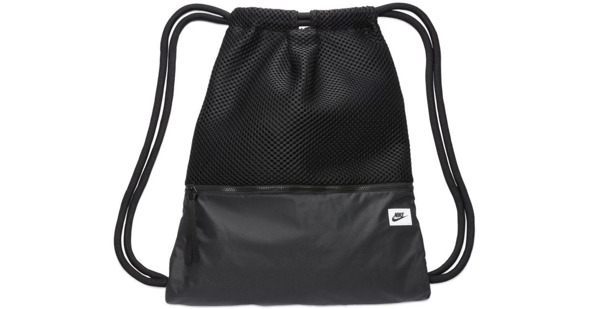 Nike Air Gym Sack (extra Large) in Black Lyst