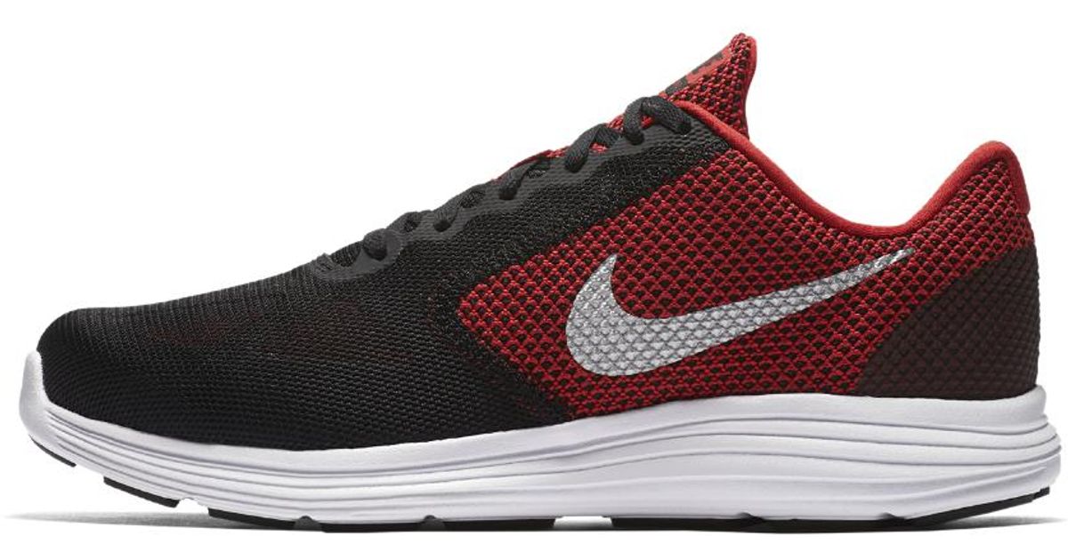 Nike Revolution 3 (extra-wide) Men's Running Shoe in Red for Men | Lyst