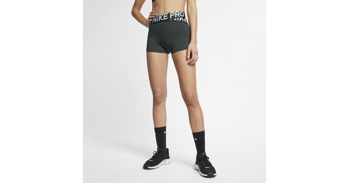 Nike Pro Intertwist 8cm (approx.) Shorts in Green | Lyst UK
