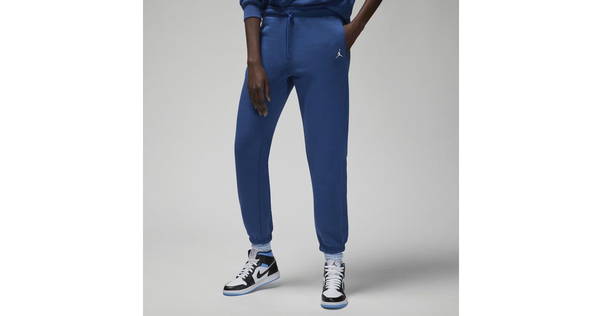 Nike Jordan Brooklyn Fleece Pants in French Blue,White (Blue) Lyst