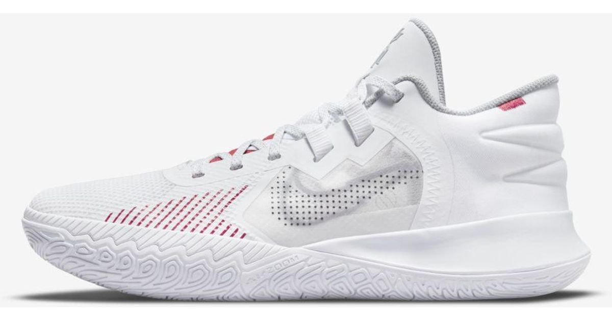 Nike Rubber Kyrie Flytrap 5 Basketball Shoes in White for Men Lyst
