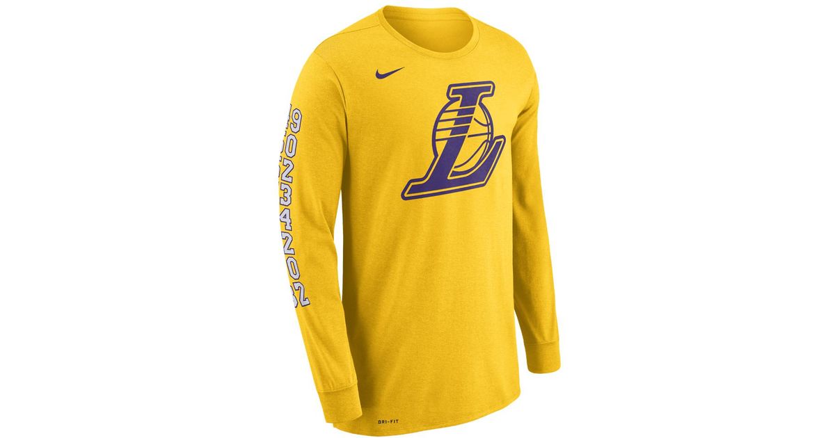 Nike Los Angeles Lakers Dry Men's Long 
