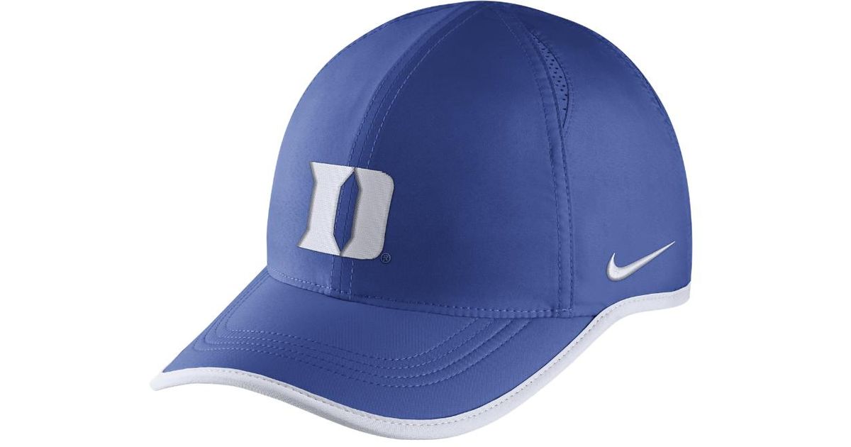 Nike College Aerobill Featherlight (duke) Adjustable Hat (blue) - Clearance  Sale for Men | Lyst