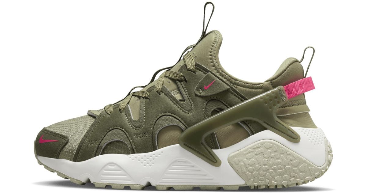 Nike Air Huarache Craft Shoes in Green | Lyst UK