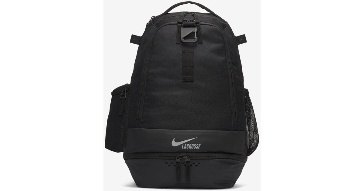 Nike Zone Lacrosse Backpack (black) for 