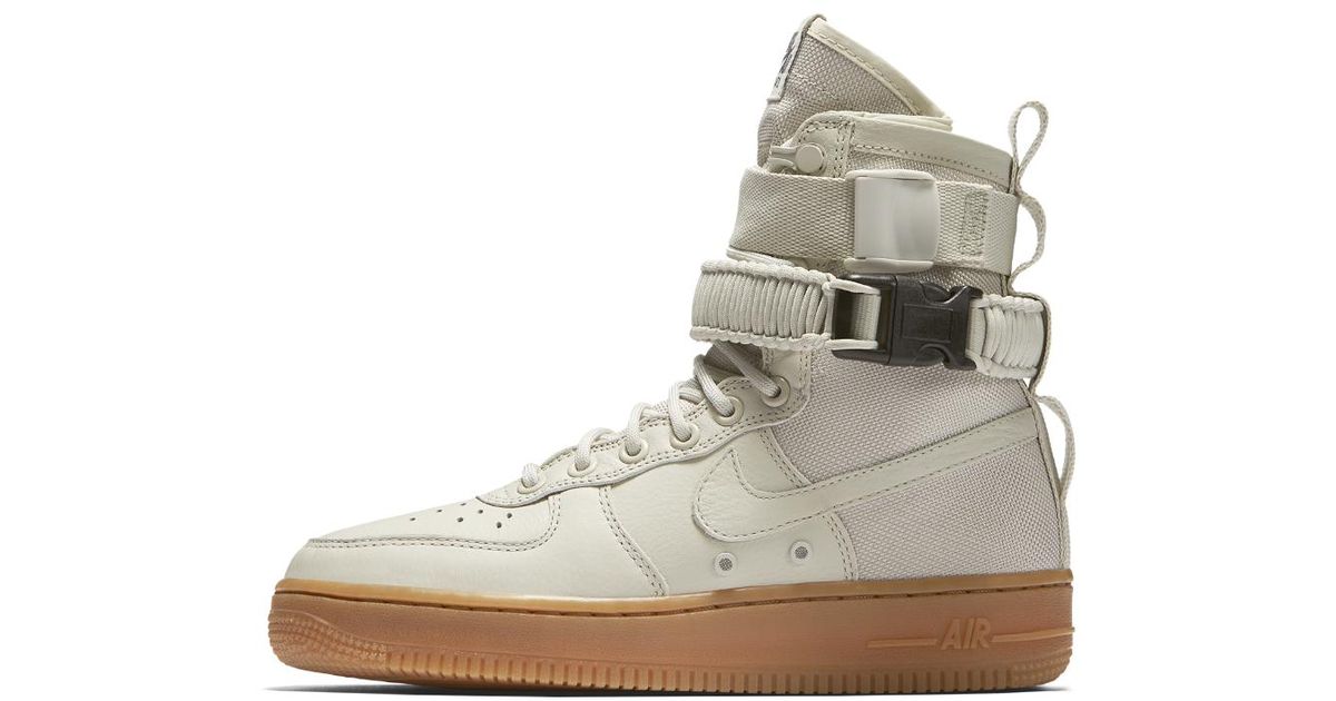 Nike Synthetic Sf Air Force 1 Women's Boot in Brown - Lyst