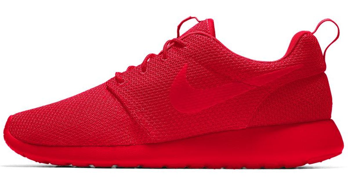 Nike Roshe One Id Men's Shoe in Red for 