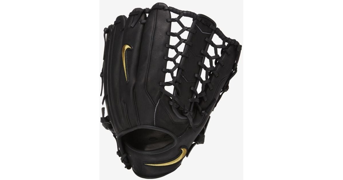 Nike Alpha Elite Baseball Fielding Glove in Black for Men | Lyst