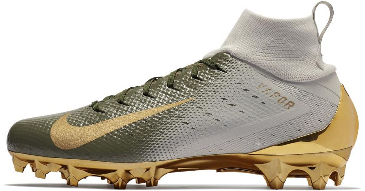 nike cleats football gold
