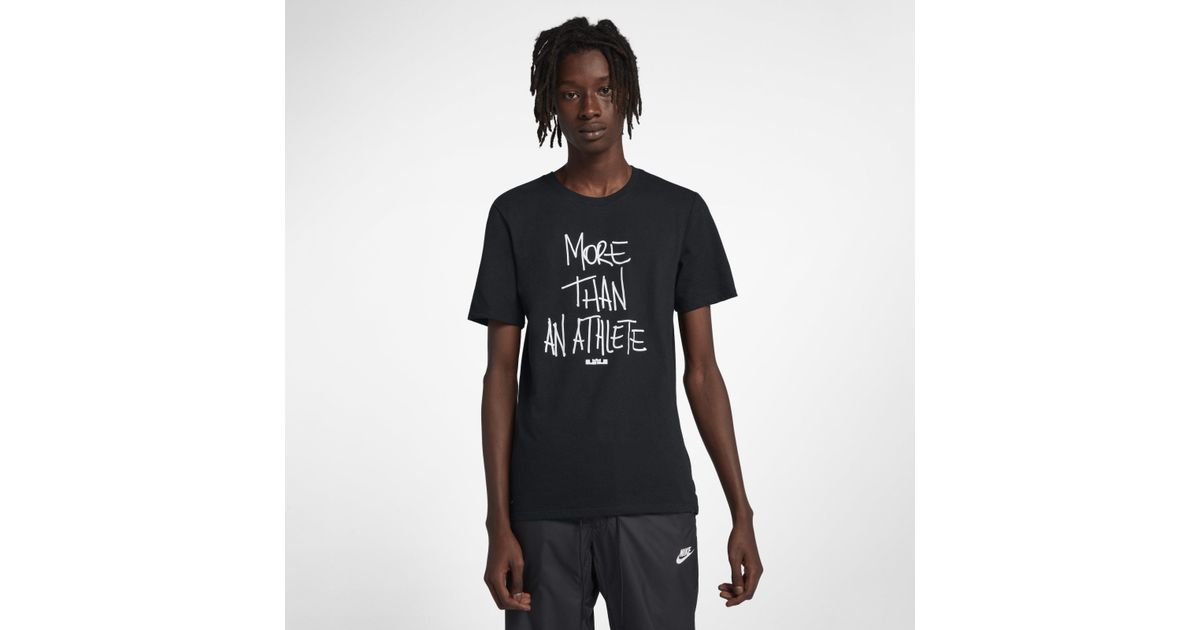 nike more than an athlete t shirt