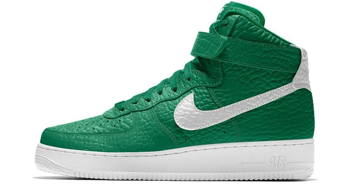 Nike Air Force 1 High Premium Id (boston Celtics) Men's Shoe in Green for  Men - Lyst