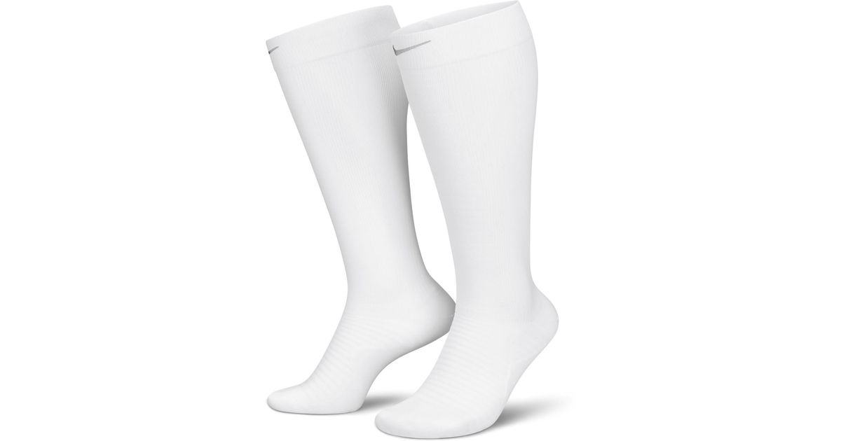 Nike Spark Lightweight Overthecalf Compression Running Socks White Lyst