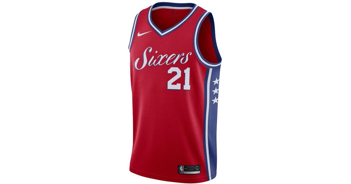 joel embiid swingman jersey
