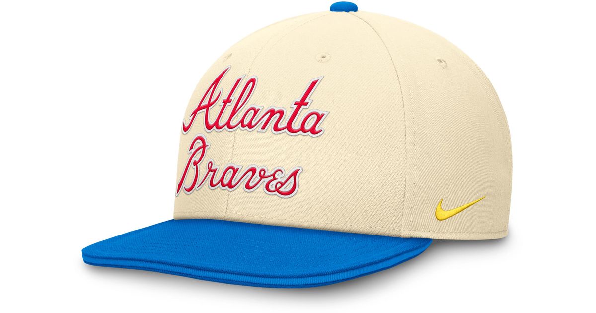 braves dri fit hat