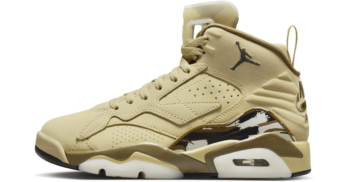 Nike Jumpman Mvp Shoes In Brown, in Metallic Lyst