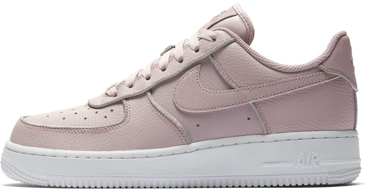 Nike Air Force 1 Low Glitter Shoe in Pink | Lyst UK