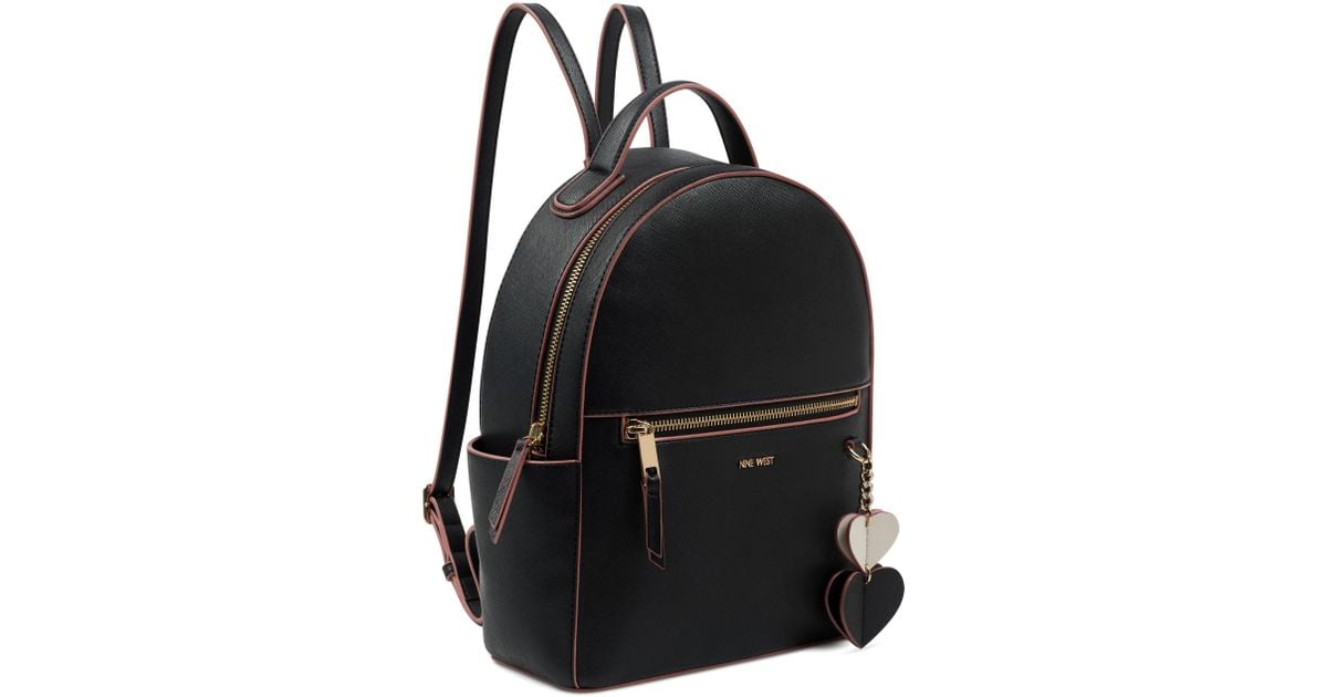 nine west backpack black
