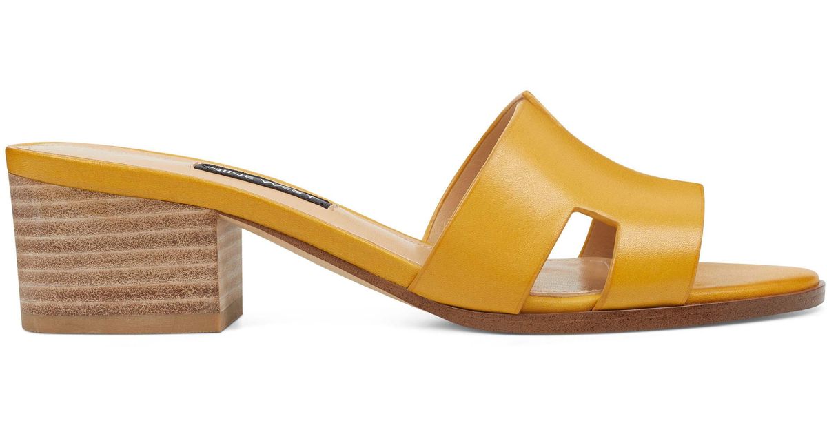 open toe slide sandals