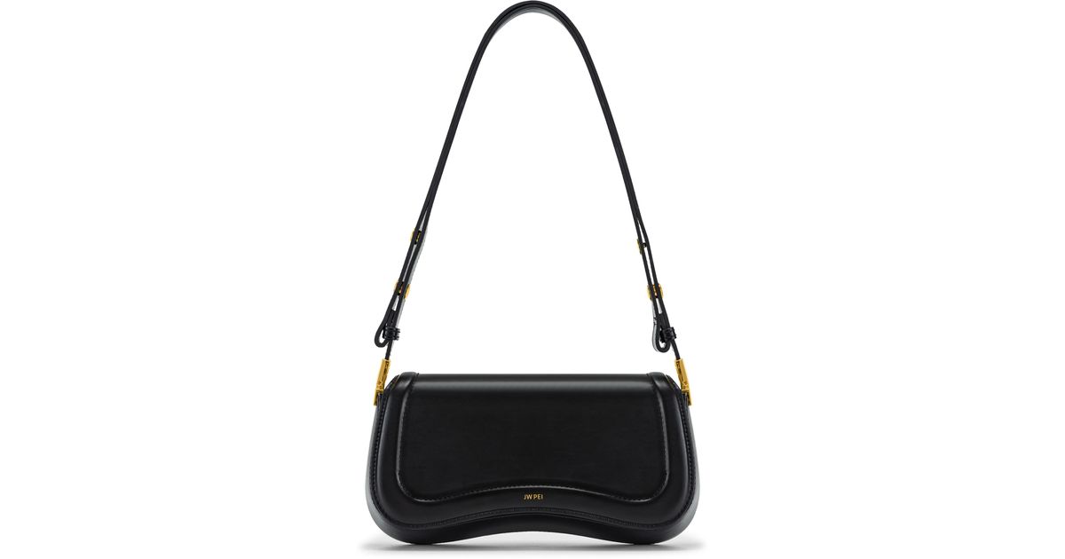 JW PEI Joy Faux Leather Shoulder Bag in Black Lyst