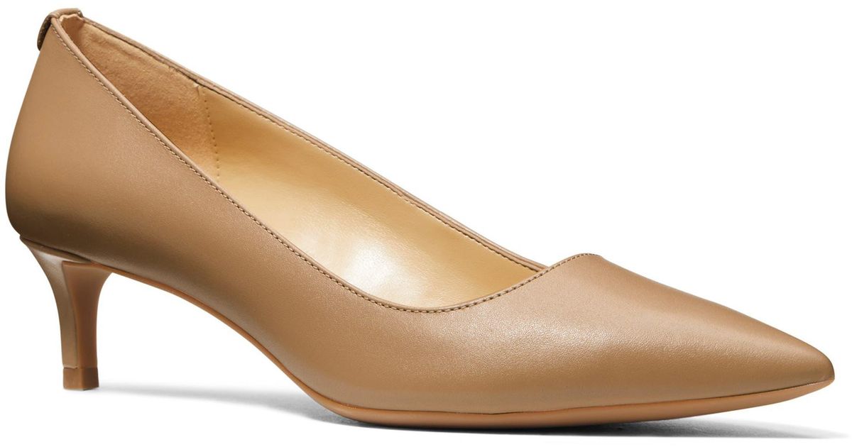 michael kors kitten heel pump