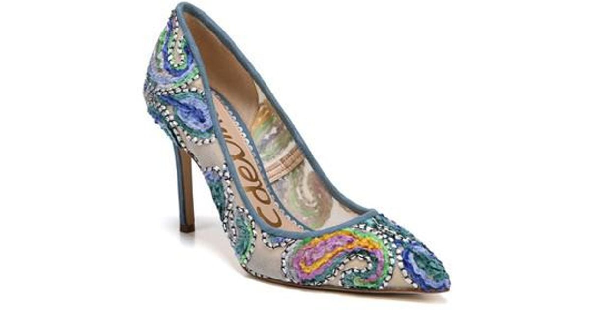 sam edelman hazel multi floral lace