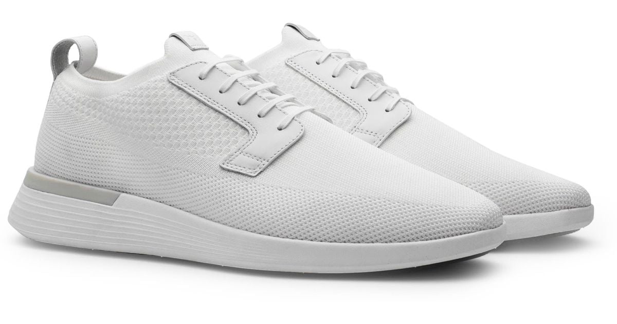 Wolf & Shepherd Swiftknit Plain Toe Derby in White for Men Lyst