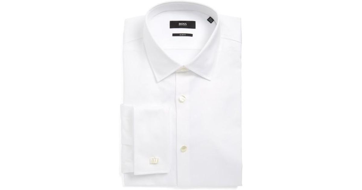 boss tuxedo shirt