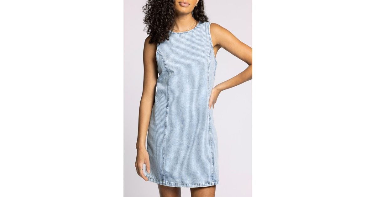 white christmas dresses Phoenix Dress Denim / M / Final Sale main image 0