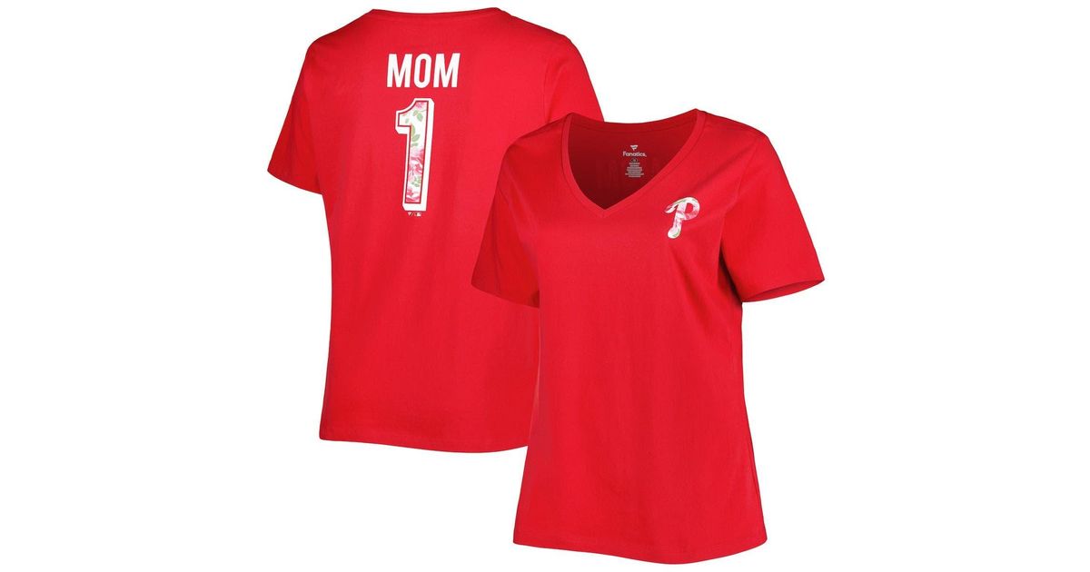 Profile Philadelphia Phillies Mother's Day Plus in Red Lyst