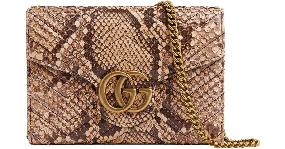 gucci marmont 2.0 wallet on chain