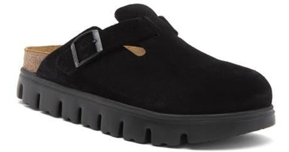 platform birkenstock clog