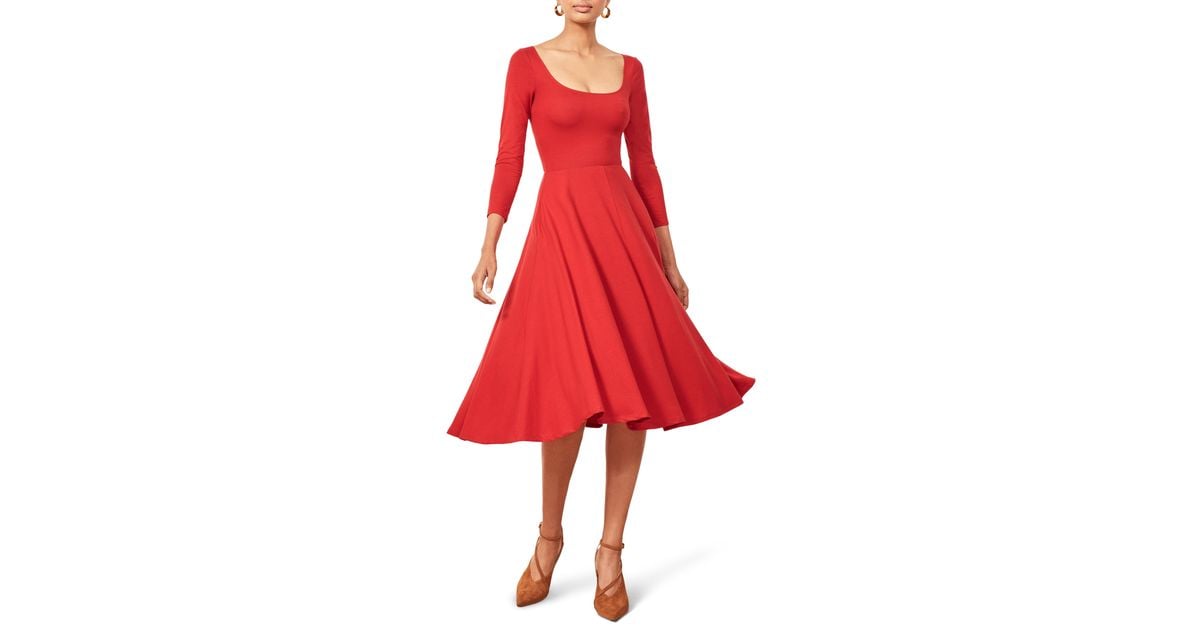 lou midi dress reformation