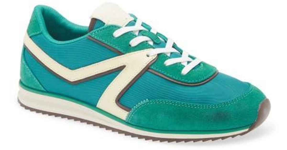 Rag & Bone Retro Trainer in Green | Lyst