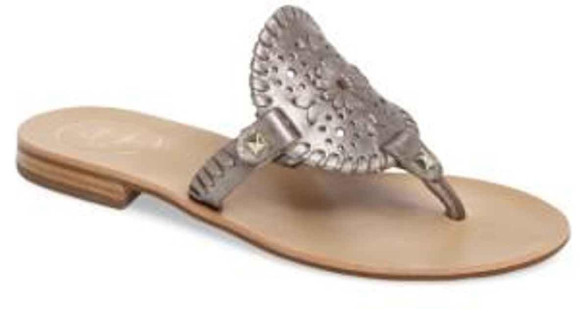 jack rogers pewter sandals