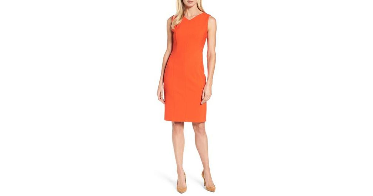 hugo boss sheath dress