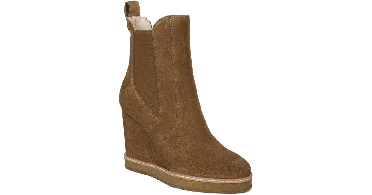 Veronica Beard Ari Wedge Boot Flash 