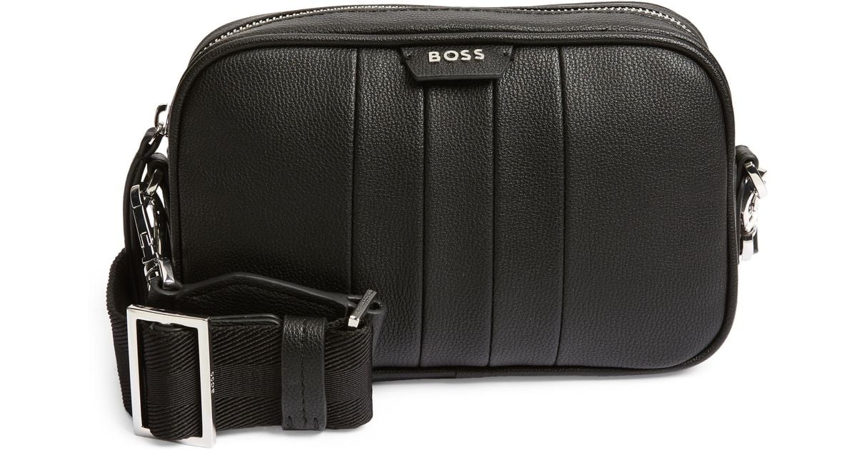 BOSS by HUGO BOSS Addison Crossbody Bag in Black Lyst